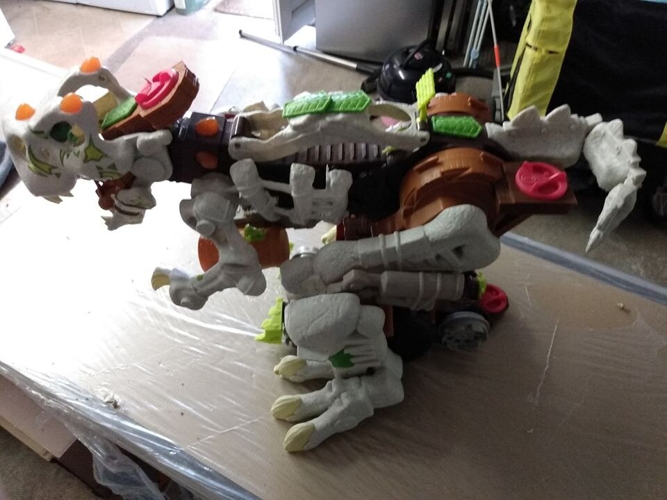 imaginext t rex batteries